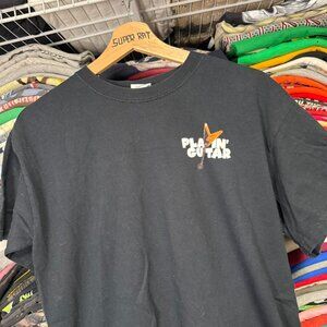 Y2K guitar collection graphic t shirt M black les paul explorer flying v